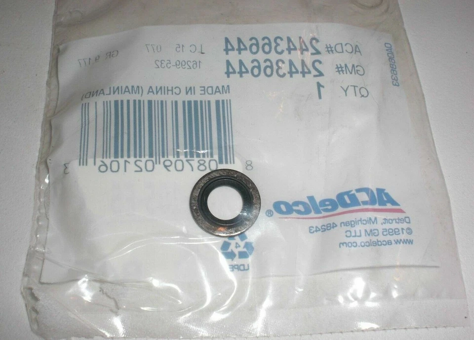 Opel GM Dichtung Dichtring Kältemittelleitung Astra, Vectra, Insignia 24436644 - Bild 1 von 1