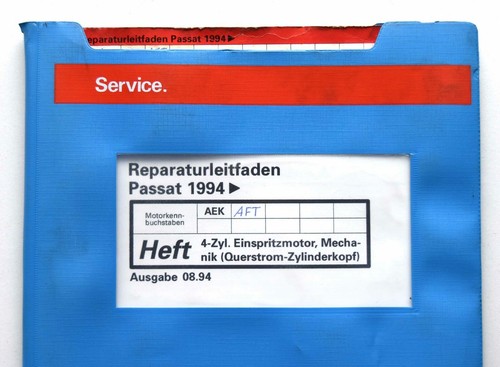VW Passat 3A (B4), 1.6 l/100 PS-Motor AEK, AFT, Reparaturleitfaden Mechanik