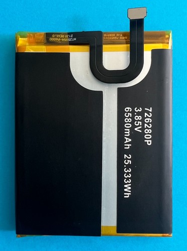 BATTERIA ORIGINALE OEM BLACKVIEW BV6800 PRO DUAL SIM 6580mAh 726280P GENUINE - Photo 2 sur 11