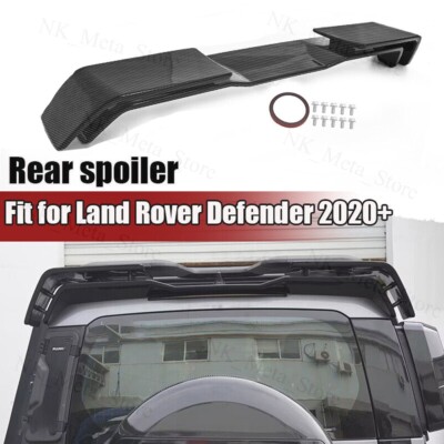 For Land Rover Defender 90/110 2019-UP Carbon Style Rear Tail Roof Spoiler Wing
