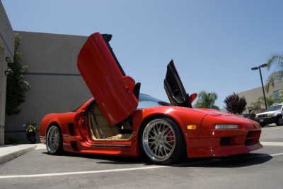 BRAND NEW VERTICAL DOORS INC LAMBO DOOR KIT FOR ACURA NSX 1990