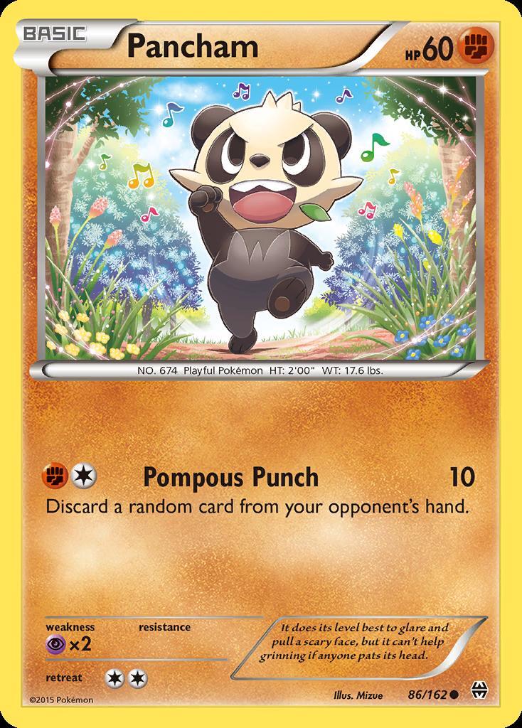 Pokemon Pancham (86/164) BREAKthrough LP