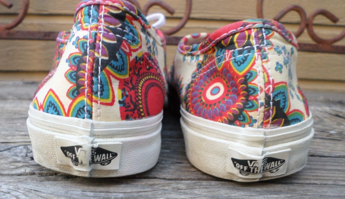 Vans Off The Wall Multicolor Casual Shoes Sneakers Size Men’s Size 7  Womens 8.5 VANS Classic Low Top Multicolor for Sale | Authenticity  main image 3
