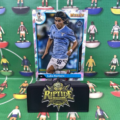 Luka Romero RC Topps Merlin Chrome UCL 2021-22 Atomic Refractor /250 #32 Rookie