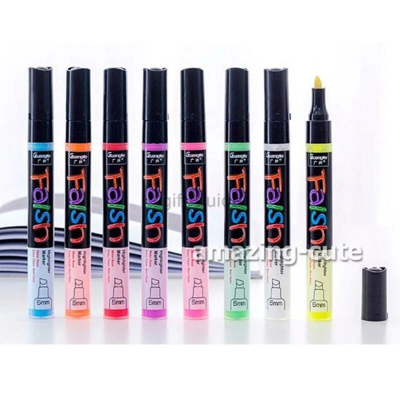 16x Kreidestifte Kreidemarker Flüssigkreide abwischbar Kreide Marker NUR 1€/Stk! - Bild 4 von 4