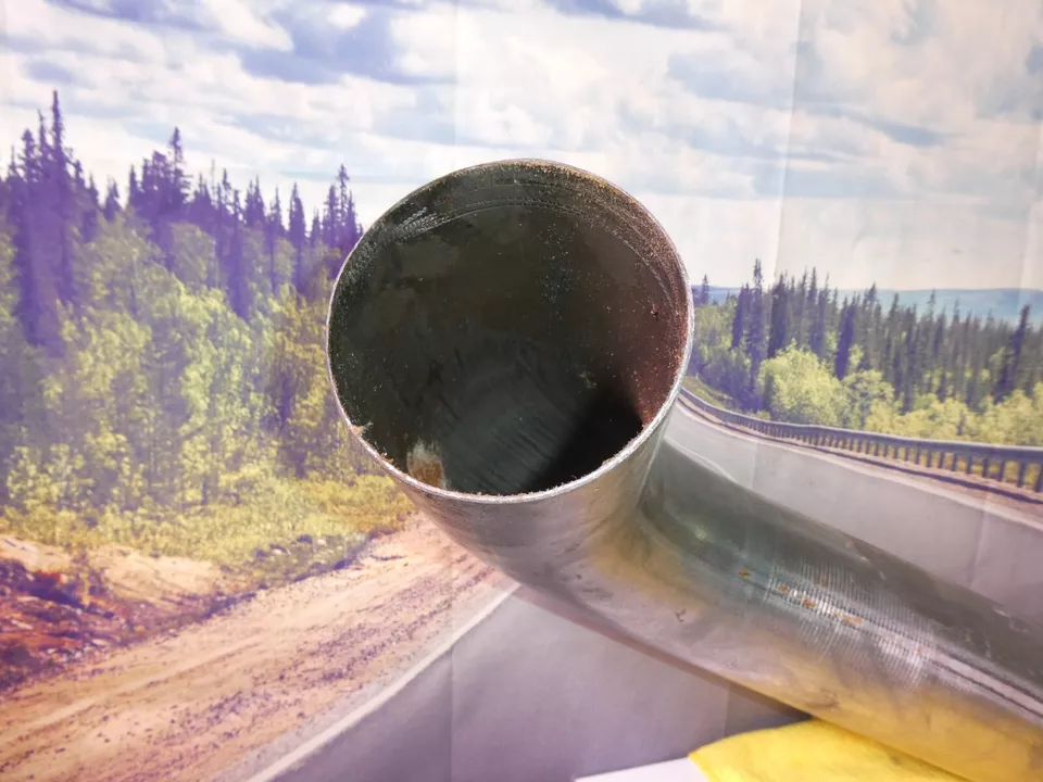 Дизельная выхлопная труба 4 дюйма длина 38 дюймов над осью MBRP Ford F250 6,0 л сталь S6210 Y7 - Изображение 2 из 4