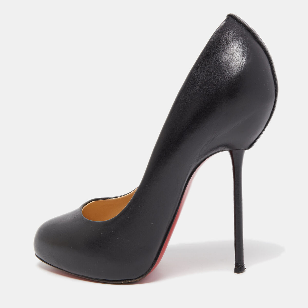 Christian Louboutin Black Leather Big Lips Pumps Size 38 | eBay Christian Louboutin Black Leather Big Lips Pumps Size 38 | eBay