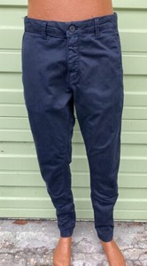 NWOT ZARA MAN NAVY BLUE 5 POCKETS CHINO SLIM FIT TROUSERS PANTS 32 X 29 #4094 | eBay