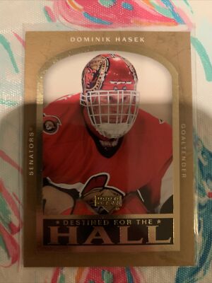 2005-06 Upper Deck Destined for the Hall Hockey Card #DH4 Dominik