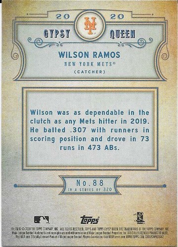 2020 Topps Gypsy Queen.. 1-150..You Pick - Picture 145 of 251