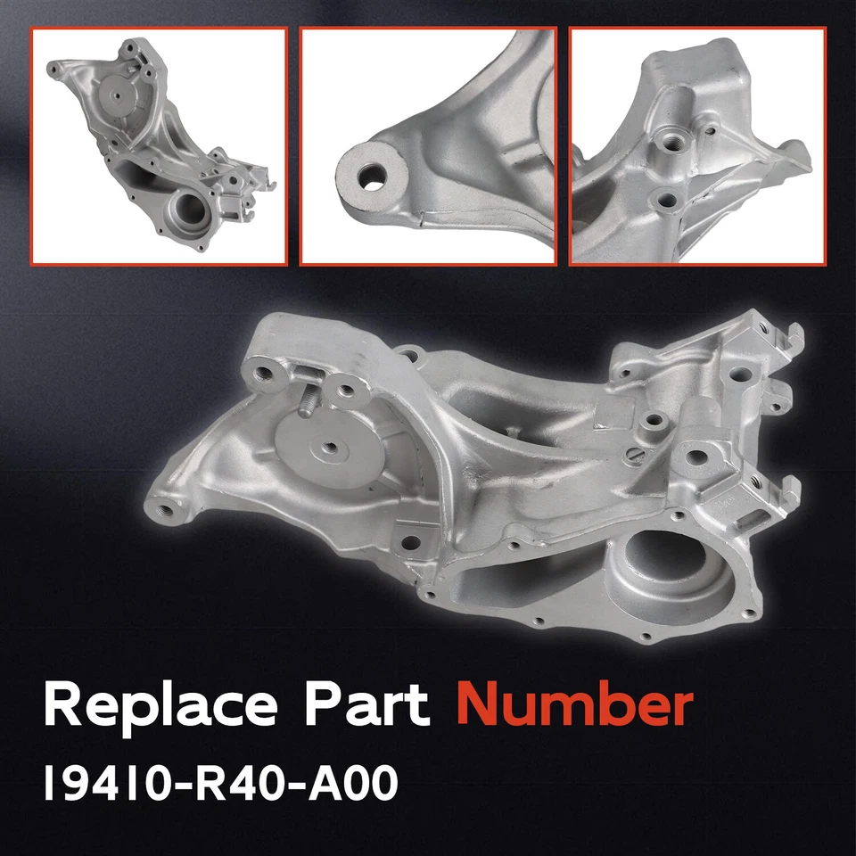 Carcasa de bomba de agua colector de agua para Honda Crosstour 2012-2015 2,4 L K24Z7 Foto 2 de 4