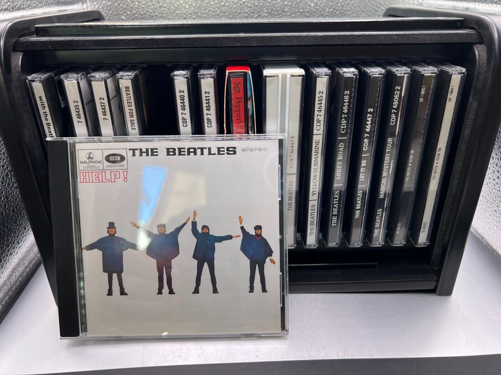 1988 Release-BEATLES COLLECTION-16 CD Roll Top Black Box