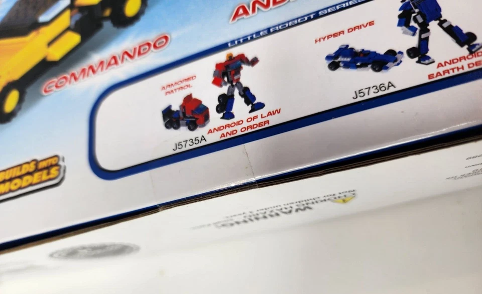 NIB Cool Builders Super Heroes Superior  3 in 1 Rebuilds into 3 Models - Image 3 of 4