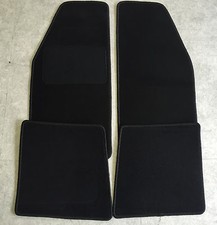 Fußmatten Autoteppiche für Peugeot 205 CTI Cabrio 1986-1994 schwarz Absatzschutz