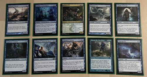 MTG Merfolk Serpent Leviathan Tribal Commander Deck Kumena Kiora 100 Cards EDH - Picture 3 of 10