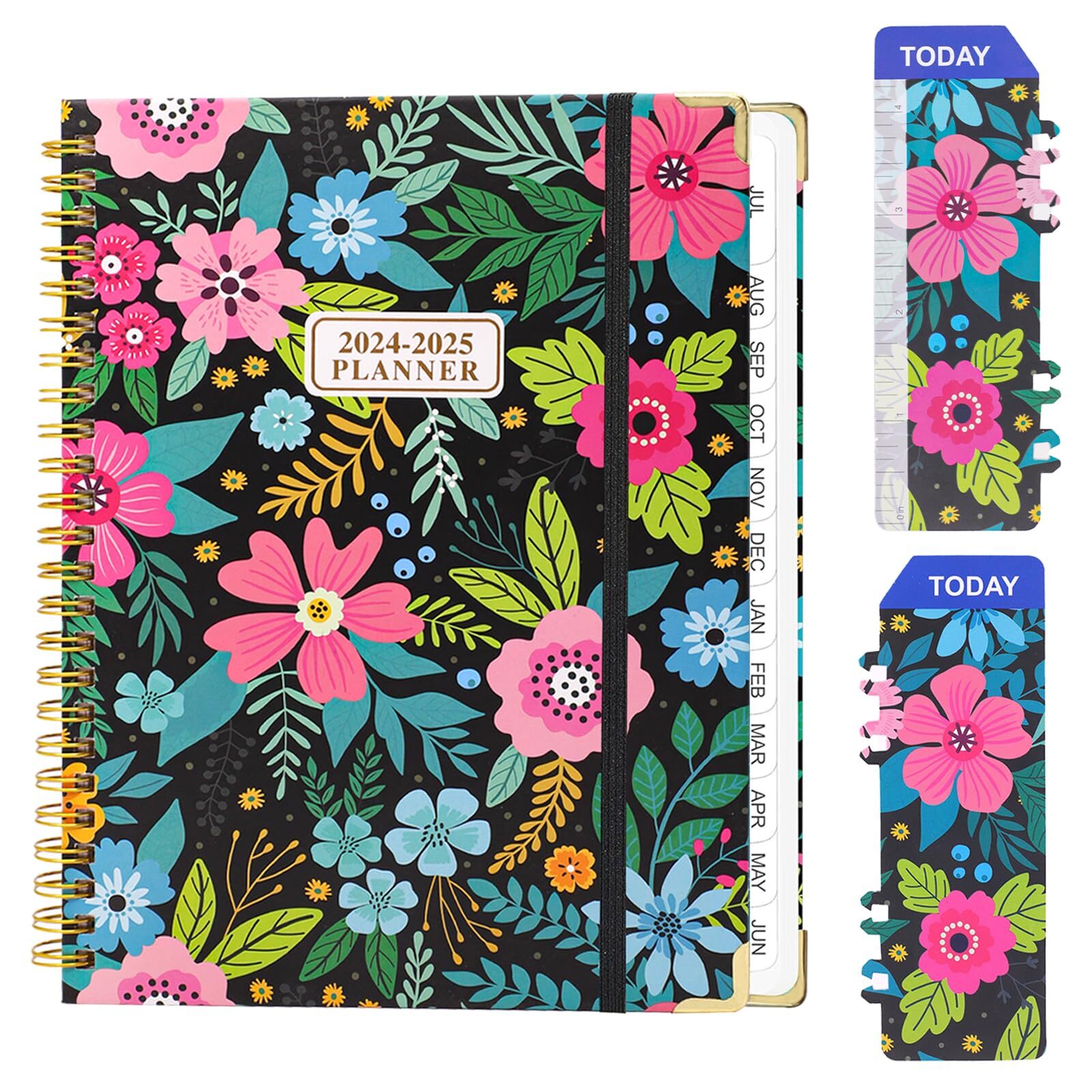 Planner 2024-2025-Planner Jul. 2024 - Jun. 2025 Daily Weekly and Monthly Acad...