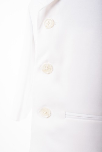 Adolfo Boys Suit Jacket Sport Coat Blazer Sz 5 White NWT - Picture 4 of 6