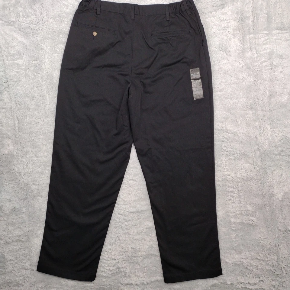 Basic Additions Pants Mens 36x32 Black Straight Leg - Image 2 of 4