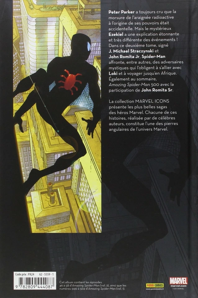 Spider-Man par JM. Straczynski tome 2 (Album, 400 Pages, Panini, novembre 2014) - Photo 2/2