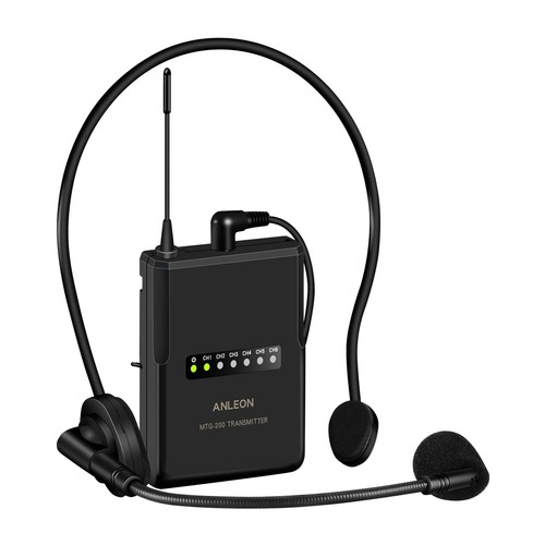 Sistema de guía turístico inalámbrico MTG-200 Lavalier, sistema de audio de guía turístico 4 recepciones - Imagen 9 de 12