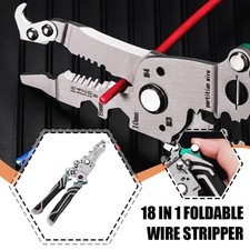 18 In 1 Multifunctional Foldable Wire Strippe...