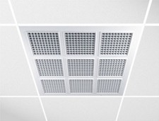 Suspended Ceiling Tailes 595mm x 595mm Ceiling Square Panels Air Vent Grille
