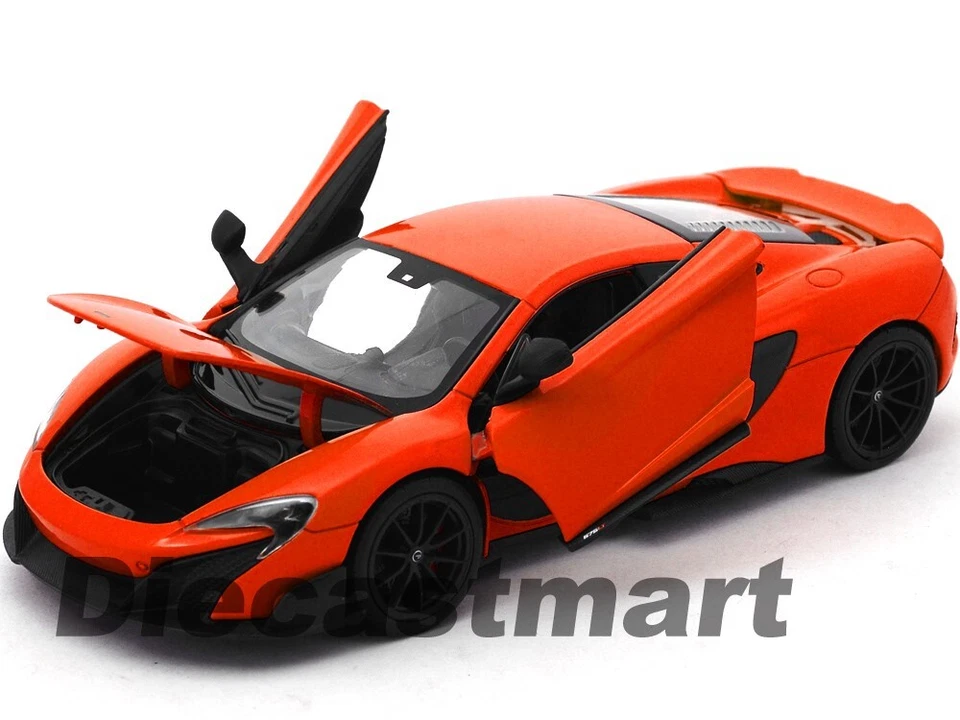 Coche modelo diecast Welly 1:24 Display McLaren 675LT cupé nuevo 24089 Foto 4 de 4