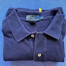 U.S. Polo Assn. Men`s Solid Polo With large scale Multi Color Pony logo