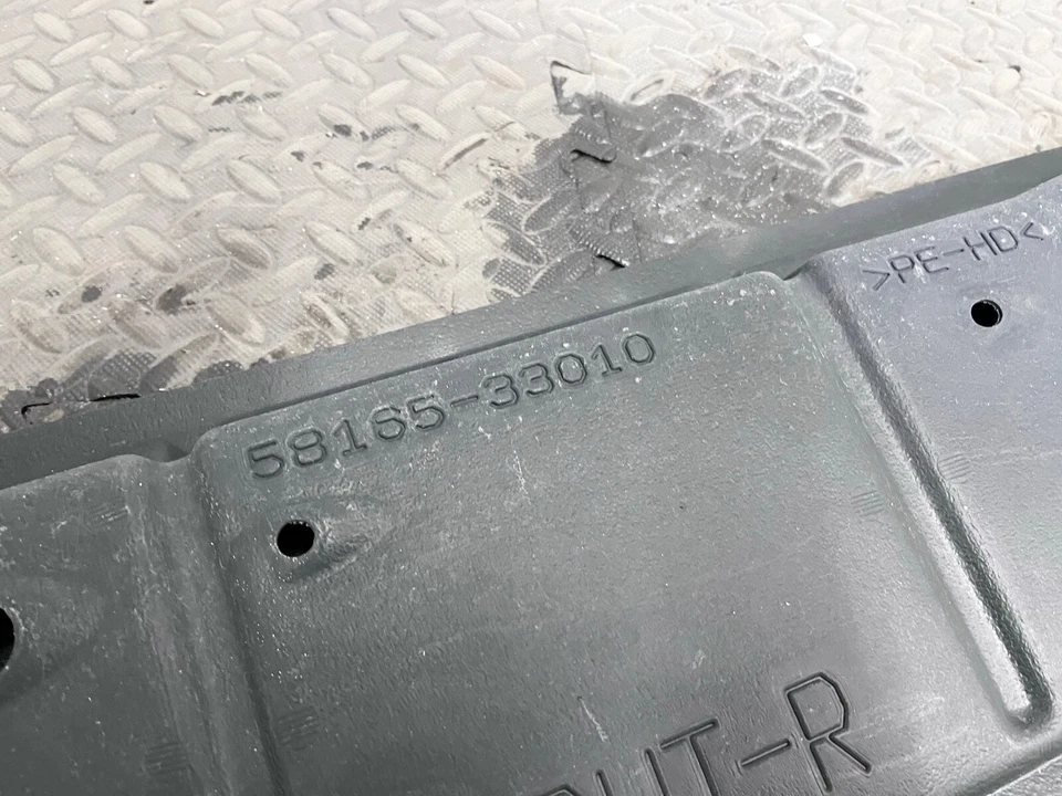 13-18 LEXUS ES350 ES RIGHT SIDE UNDER FLOOR SPLASH GUARD SHIELD COVER PANEL OEM - Image 4 of 4