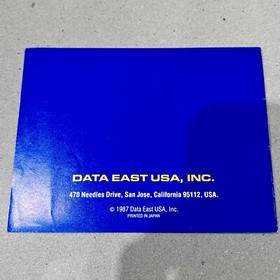 Burger Time (NES, 1987) BurgerTime Nintendo CIB Complete W/ Box & Manual