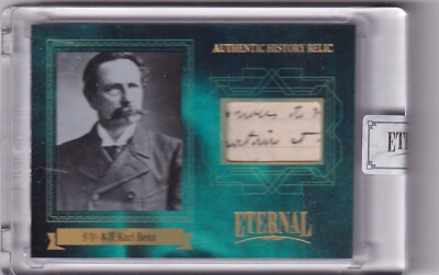 2024 Eternal Cuts World Celebrities Karl Benz History Relic 3/5