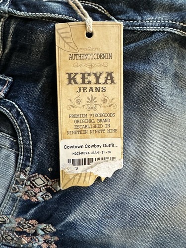 Women’s Keya USA Embellished Boot Cut Jeans - Picture 4 of 14