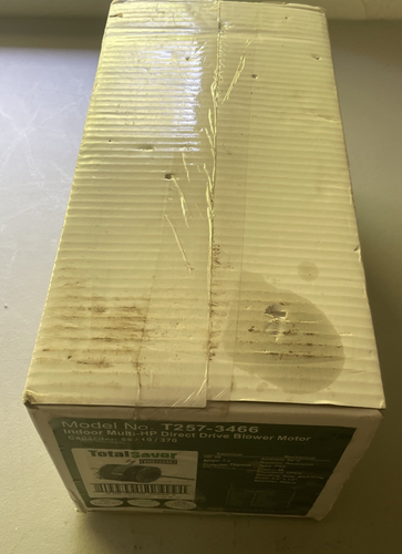 TOTALINE TOTALSAVER T257-3466 DIRECT DRIVE BLOWER MOTOR 1/5-3/4HP BM 115V 1075/4 - Picture 8 of 8