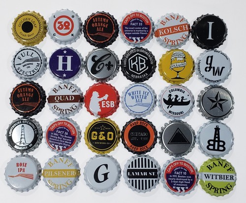 800 Beer Bottle Caps (((HUGE VARIETY))) Best Mix Assorted & Mixed Crown Caps - Picture 5 of 10