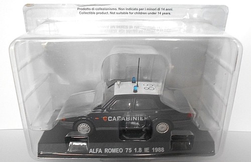 Die cast 1/43 Modellino Auto Carabinieri Alfa Romeo 75 1.8 IE 1988 (SC.2-D) - 第 1/1 張圖片
