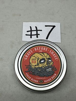 GRAVE BEFORE SHAVE CIGAR BLEND BEARD BALM