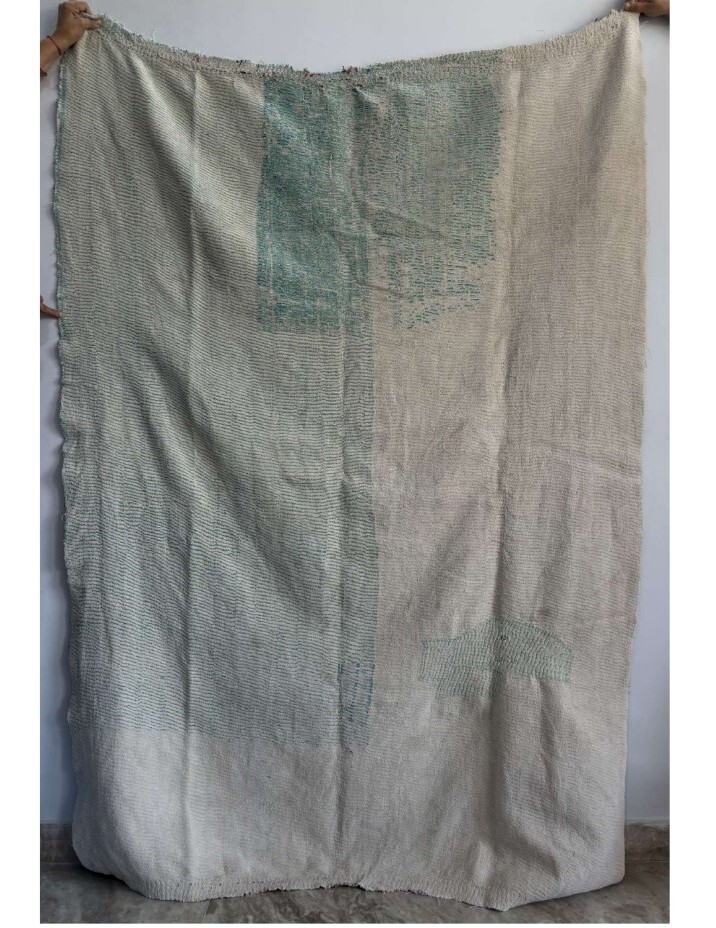 Reversible Cotton Kantha Quilt eBay