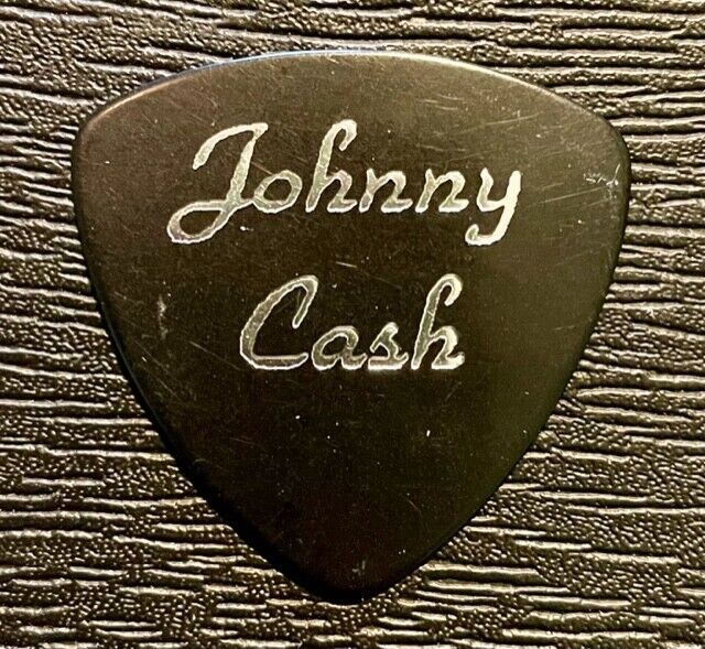 JOHNNY CASH / 1980'S / ONE SIDED / RARE!! / 100% AUTHENTIC JOHNNY CASH / 1980'S / ONE SIDED / RARE!! / 100% AUTHENTIC