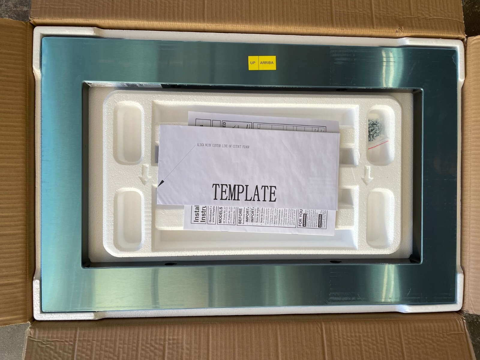 GE JX7230SLSS 30 Inch BuiltIn Trim Kit Stainless Steel eBay