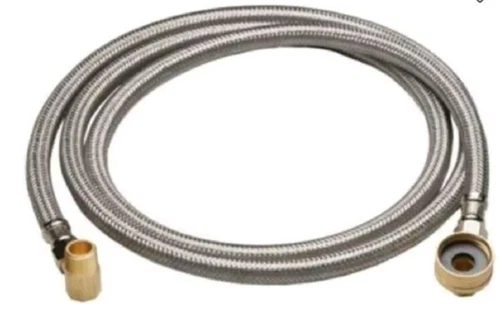 Proflo PFXSD6C60ET Stainless Steel 3/8" X 60" Dishwasher Supply Connector Kit - Picture 1 of 6