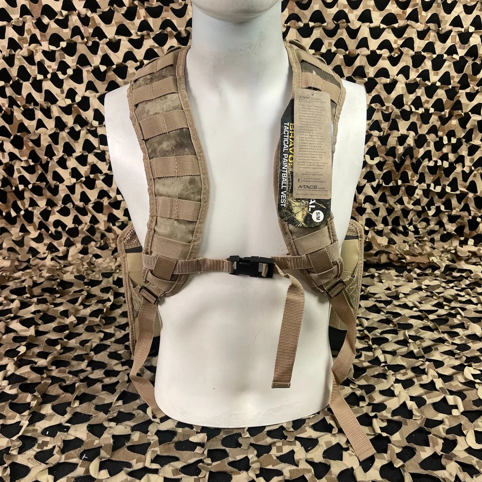 NUEVO Chaleco de Paintball Valken V-Tac Bravo - ATACS-AU - Pequeño/Mediano Foto 4 de 4