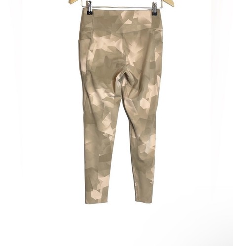 Uniqlo AIRism Soft Leggings Womens Size Small Side Pockets Printed Skinny NWT - Picture 3 of 7