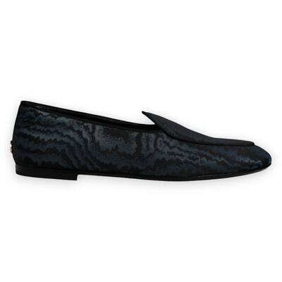 DOLCE & GABBANA Shoes Blue Black Flats Men Loafers Dress  display picture 1