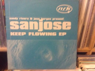 sandy rivera - sanjose- keep flowing ep , excellent condition 12'' vinyl