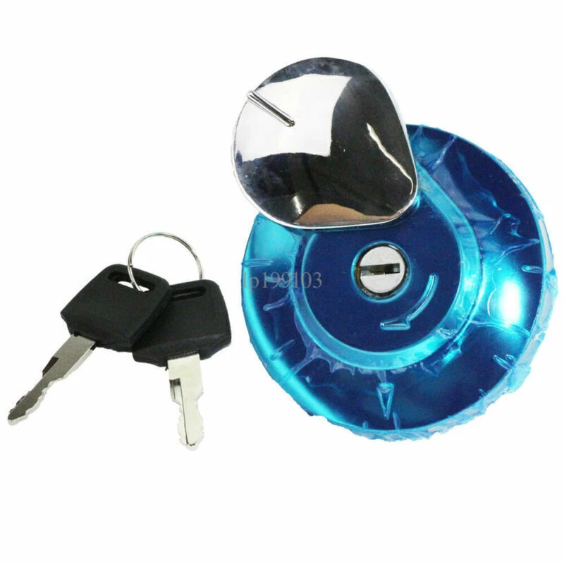Motorcycle Fuel Gas Cap w/2Keys For Honda VTX Shadow Aero Sabre Rebel Magna Foto 3 de 4