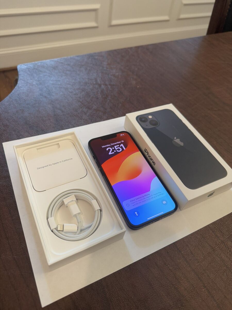 Apple iPhone 13 - 128 GB - Midnight (T-Mobile) for sale Apple iPhone 13 - 128 GB - Midnight (T-Mobile) for sale