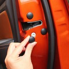 Car Interior Door Lock Screws Protector Cover Anti Rust Cap Trim Universal 12PCS