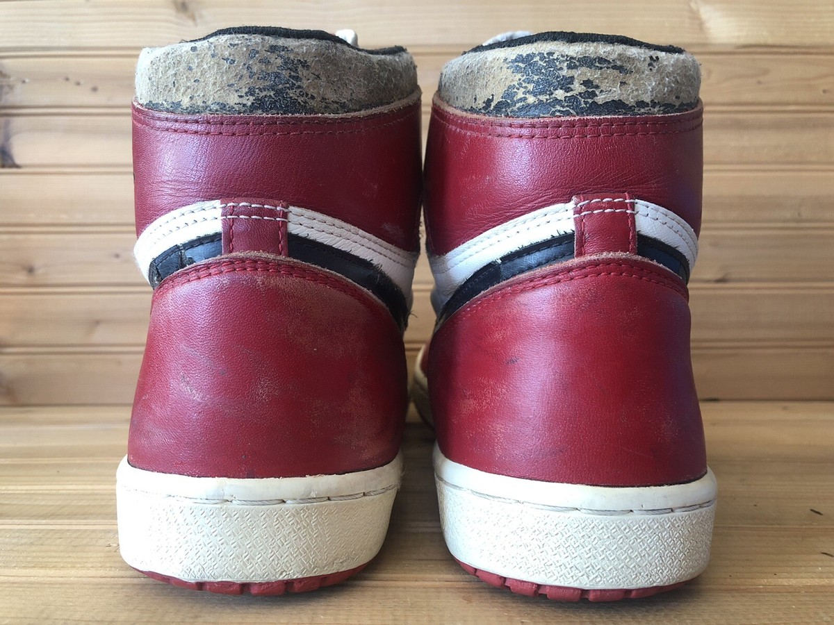 NIKE AIR JORDAN 1　12 1/2　オリジナル　1985 NIKE AIR JORDAN1 ORIGINAL ② - vintage_sneaker