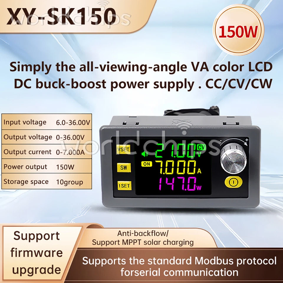 Módulo de fuente de alimentación regulador de voltaje ajustable SK150/SK150X CNC Buck-Boost DC - Imagen 3 de 4