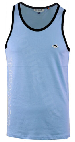 Mens Vest Summer Casual Holiday Gym Muscle Top Le Shark Cotton S-XXL - Picture 5 of 10